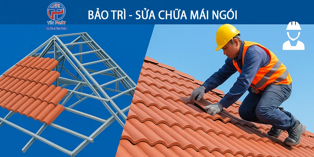 Bảo trì, sửa chữa mái ngói — Mái Ngói Tín Phát